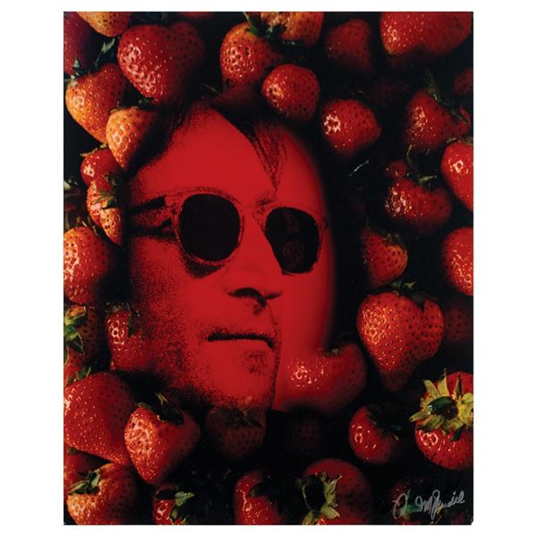 John Lennon Photograph Signed by David M. Spindel