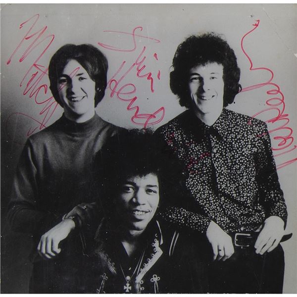 Jimi Hendrix Experience Signed Photograph