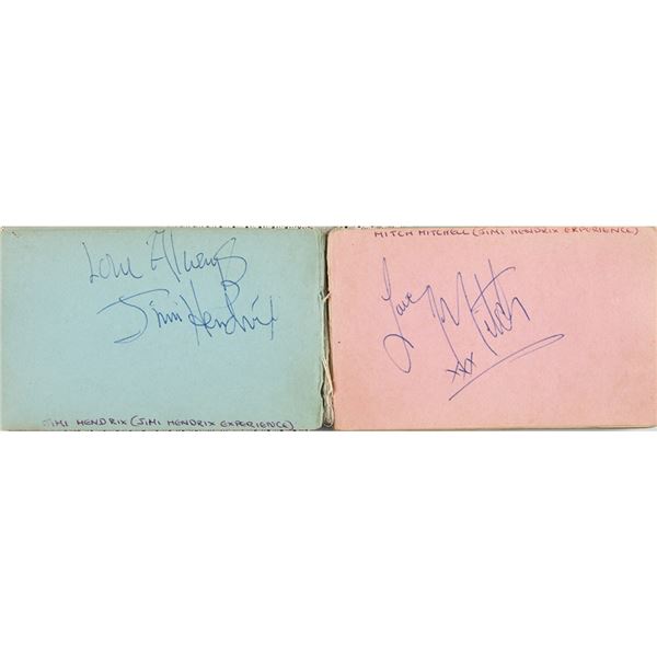 Jimi Hendrix Experience Signatures