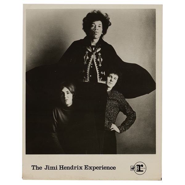 Jimi Hendrix Experience Original Publicity Photograph (1967)