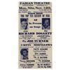 Image 1 : Little Richard 1956 Fabian Theatre Handbill