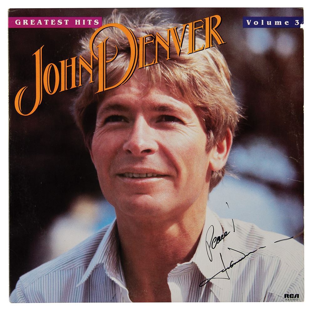 John Denver Signed Album