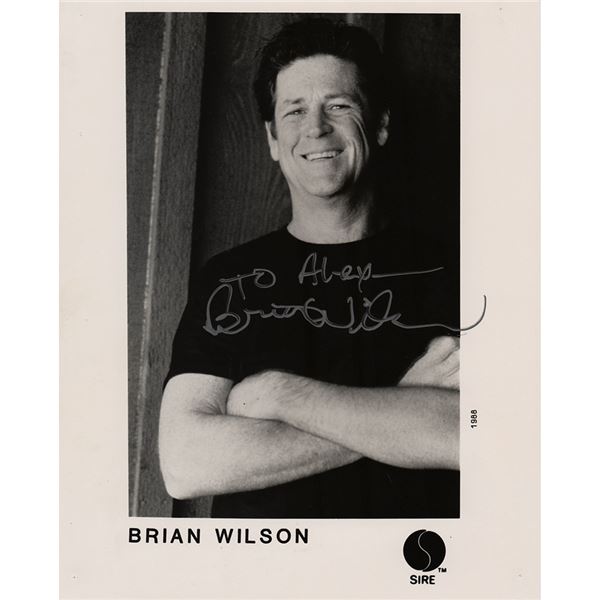 Beach Boys: Brian Wilson Signed Photograph