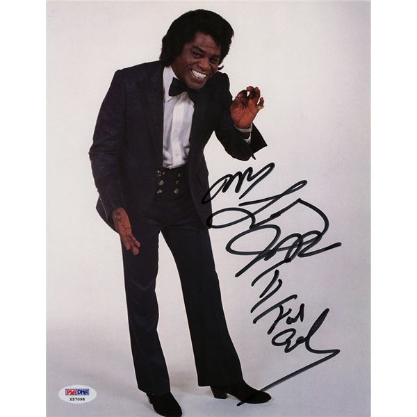 James Brown Signed Photograph