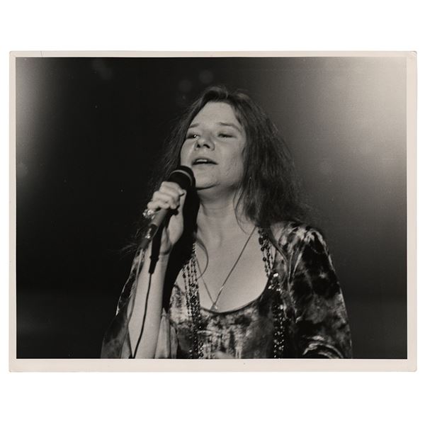 Janis Joplin Original Photograph (1969)