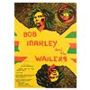 Image 1 : Bob Marley and the Wailers Signed 1979 Cleveland Concert Poster