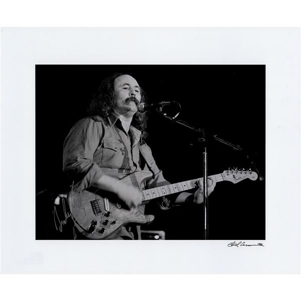 David Crosby Signed Photograph