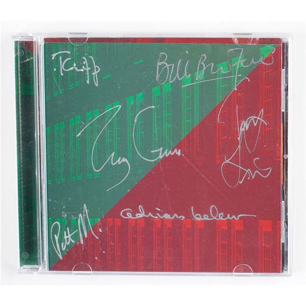 King Crimson Signed CD