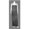 Image 1 : Whitney Houston's Personally-Owned Black and Silver Beaded Evening Gown
