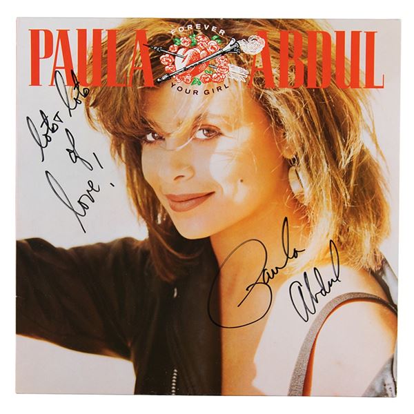 Paula Abdul Signed Album