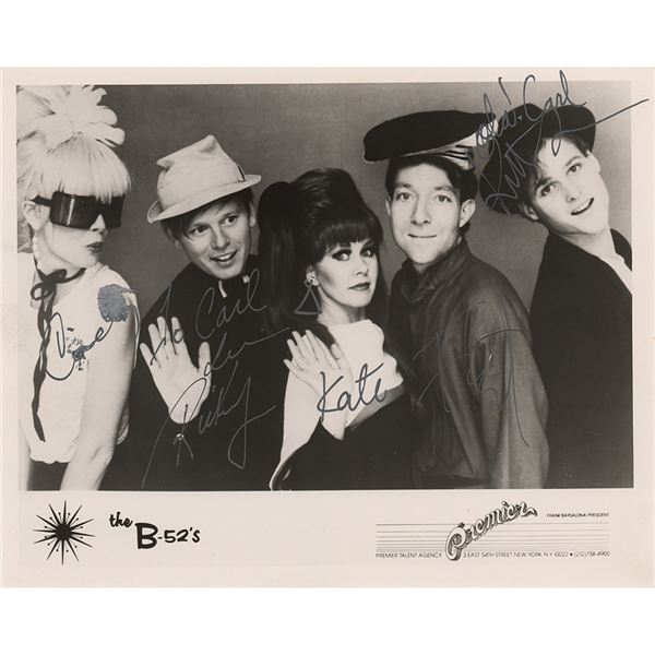 B-52's Signed Photograph