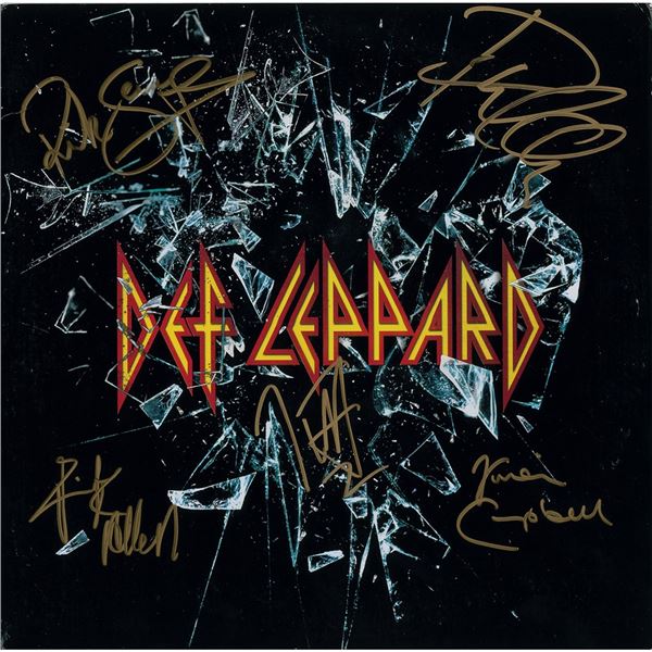 Def Leppard Signed Album