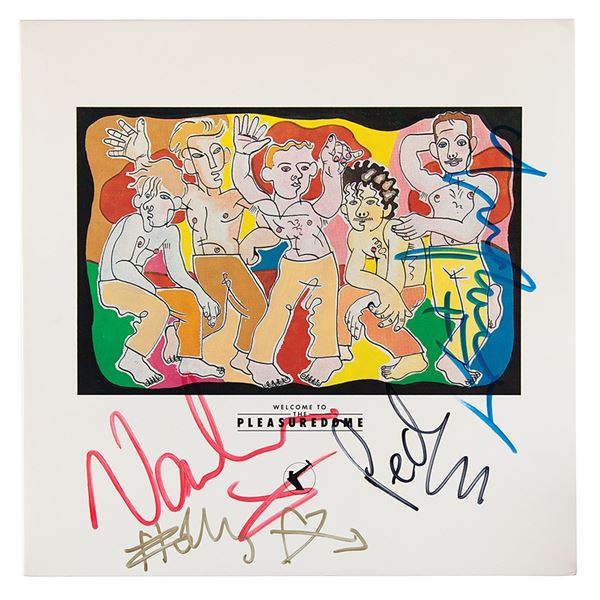 Frankie Goes to Hollywood Signed Album