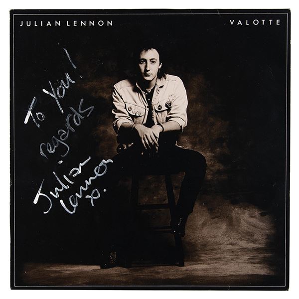 Julian Lennon Signed Album