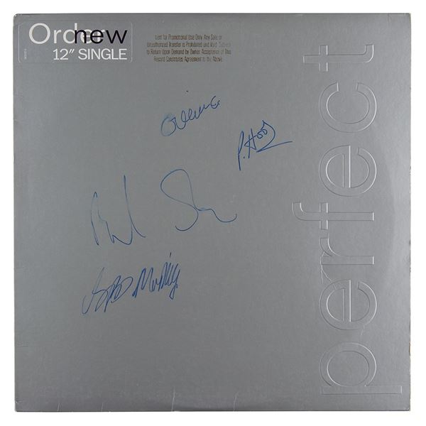 New Order Signed Album