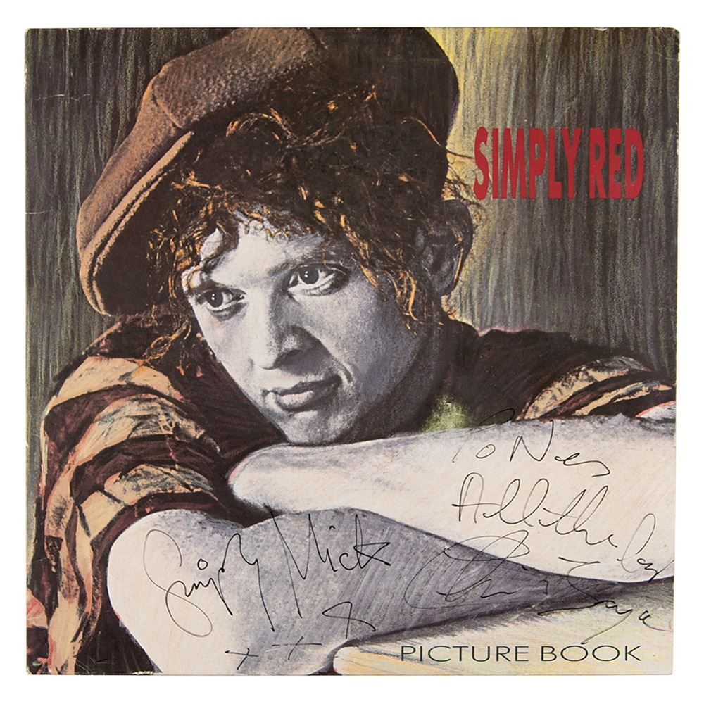 Simply Red Signature Simply Red Signed Album