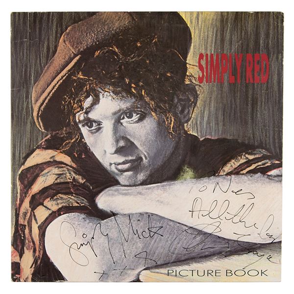 Simply Red Signed Album