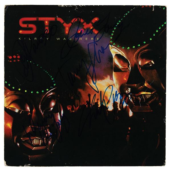 Styx Signed Album