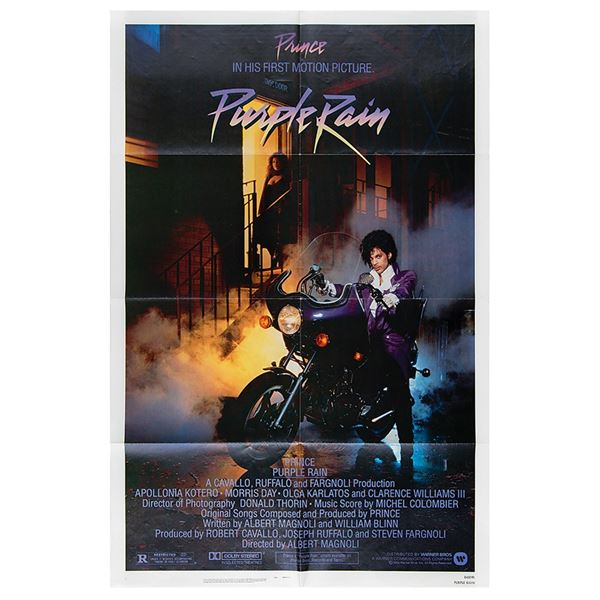 Prince: Original Purple Rain One Sheet Movie Poster