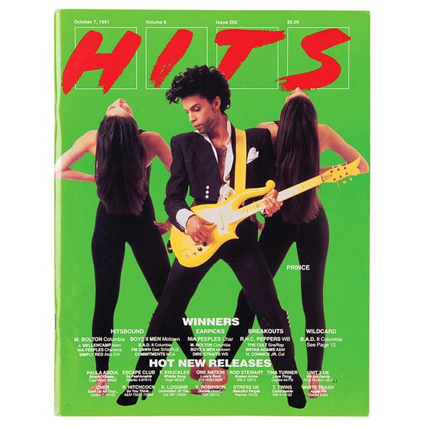 Prince's Personally-Owned 1991 HITS Magazine