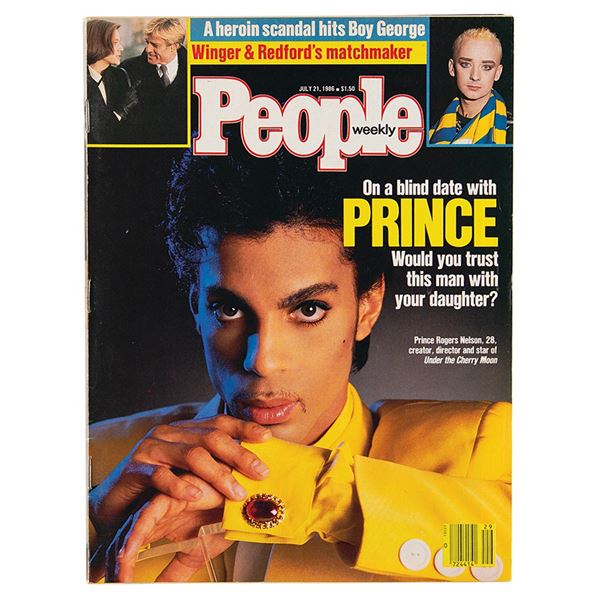 Prince's Personally-Owned 1986 People Magazine