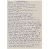 Image 1 : Oasis: Noel Gallagher Handwritten and Signed Lyrics for 'Wonderwall'