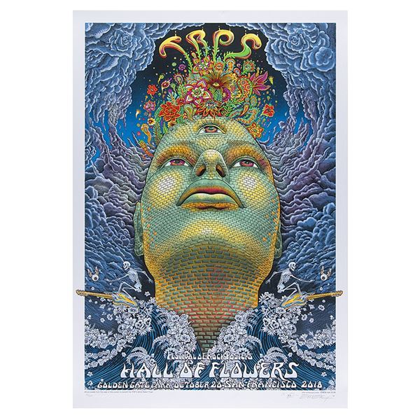 The Rock Poster Society 20th Anniversary Festival Print Signed by Emek