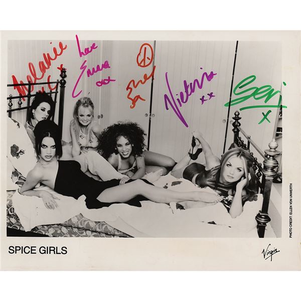 Spice Girls Signed Photograph