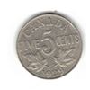 Image 1 : 1929 Canadian Five Cent Piece