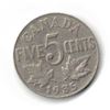 Image 1 : 1935 Canadian Five Cent Piece