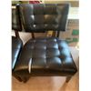 Image 2 : 2 Ashley Furniture Black  Living Room Chairs 35" x 27" x 25"
