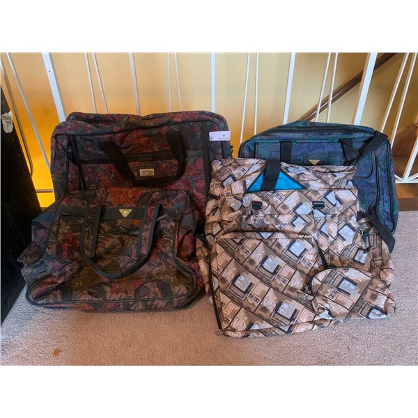 Lot of Luggage and Travel Bags