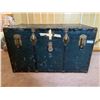 Image 2 : Large Steamer Trunk  36" x 22" x 20"
