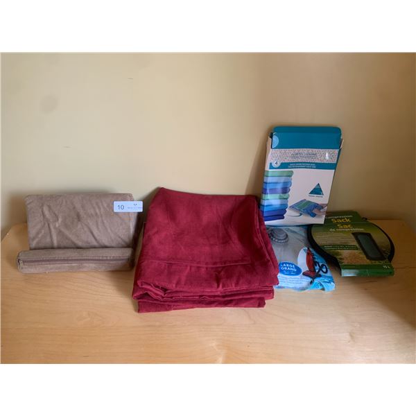 Home Decor and Storage Bag Lot