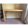 Image 2 : Ikea Natural Beech Lack Accent Table 28" x 44" x 18"