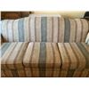 Image 2 : Stylus Upholstered Couch, 93" x 33" x 37", Excellent Condition