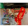 Image 1 : Christmas Wrapping Supplies and Christmas Lights and Clips