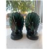 Image 1 : Blue Mountain Pottery Peacock Bookends