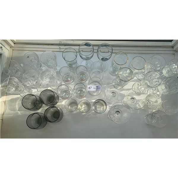 Assorted Pristine Crystal and Glassware