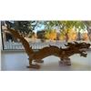 Image 4 : Wood and Stone Dragon-Themed Decor Lot