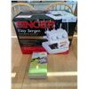 Image 1 : Singer Sewing Lot with Tiny Serger and Button Magic Machines