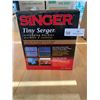 Image 3 : Singer Sewing Lot with Tiny Serger and Button Magic Machines