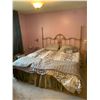 Image 1 : King-Size Tempur-Pedic Mattress, Boxspring, and Headboard and Frame
