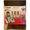 Image 2 : Landline Phone Lot with VTech Portable Set and AudioLogic Corded Unit (Untested)