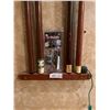 Image 2 : Set of Pool Cues and Pool Accessories (Must Unswcrew Mount from Wall)