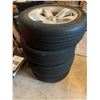 Image 1 : P225 60 R18 99H M.S Radial Tires With Four OEM Dodge Rims