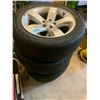 Image 2 : P225 60 R18 99H M.S Radial Tires With Four OEM Dodge Rims