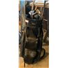 Image 3 : Mixed Lot of Golf Clubs With Bag and Ball Retriever