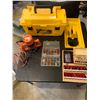 Image 1 : Tool Box With New Looking Black and Decker Router Plus Lots of Bits