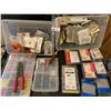 Image 1 : Electrician's Supply Lot With Many Pieces